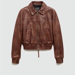 Brown Leather Women's Jacket
